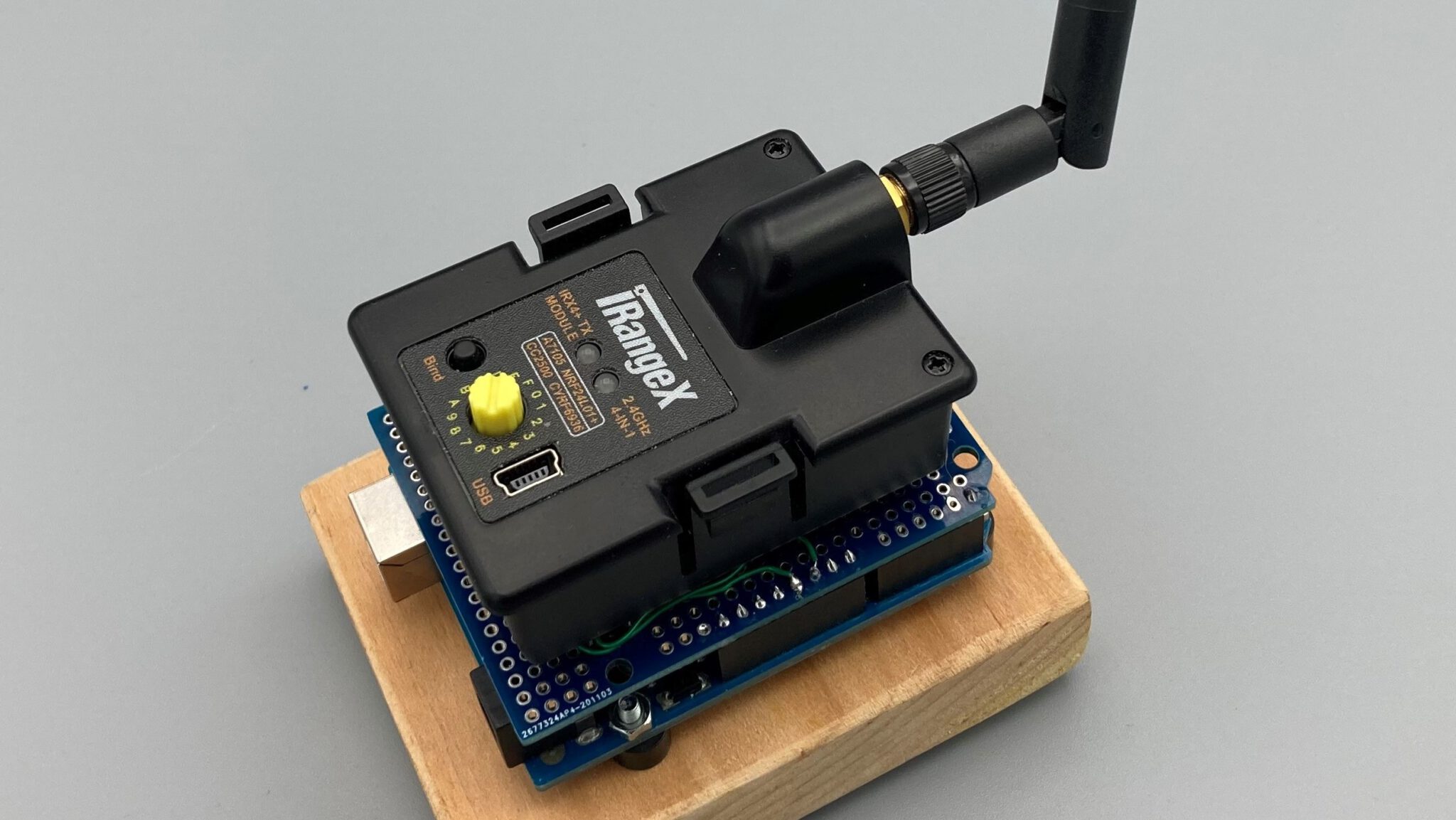 Arduino remote control transmitter with iRangeX multi-protocol module ...