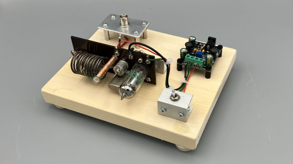 Batterieröhren-Geräte mit umgebautem Nixie 250V/6,3V DC Wandler betreiben